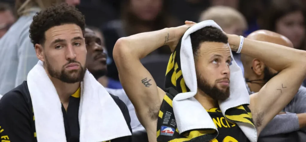 勇士隊Klay Thompson手感不佳十投盡墨